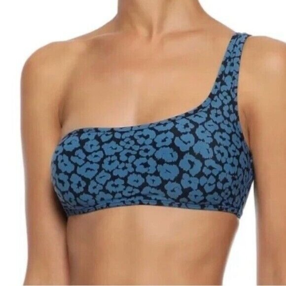 NWT STELLA MCCARTNEY MARLIN LEOPARD SWIM TOP - Picture 2 of 5